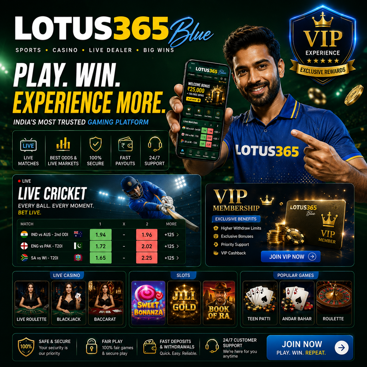 Lotus 365 Blue Logo