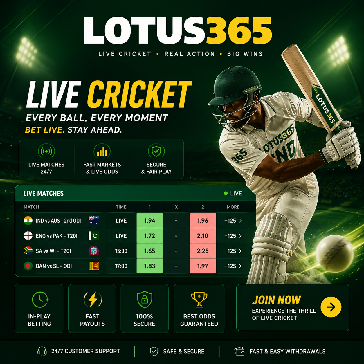 Lotus365 Cricket